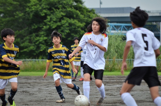 日独フットボール・アカデミー神奈川校U−14 7番・川田徳周選手